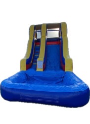 16ft Multicolor Water Slide